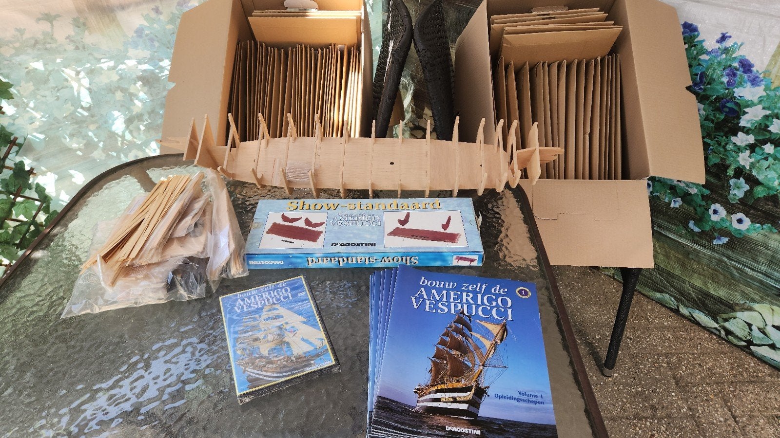 De Agostini Amerigo Vespucci Modelbouw Kit (Compleet), Ophalen, Nieuw, 1:50 tot 1:200, Overige merken