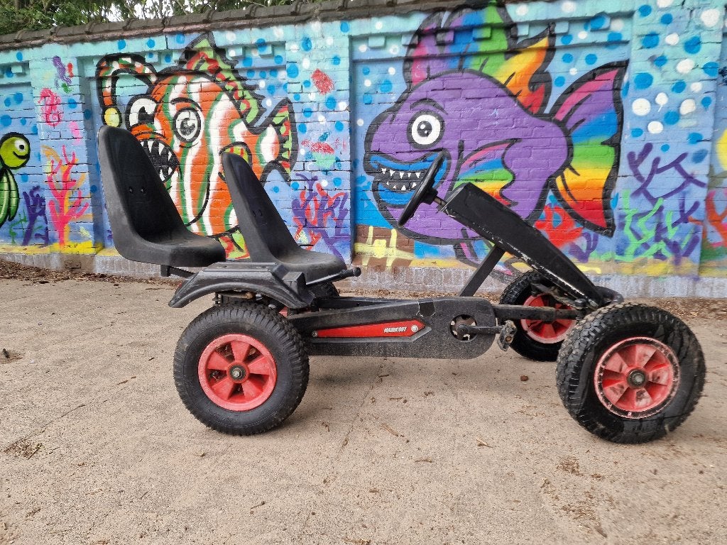 Duo-zit skelter met nieuwe banden, Kinderen en Baby's, Speelgoed | Buiten | Skelters, Ophalen, Gebruikt, Overige merken, Duozit