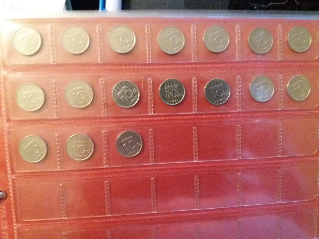15x 10 cent munten Beatrix, Ophalen of Verzenden, Koningin Beatrix, 10 cent, Losse munt