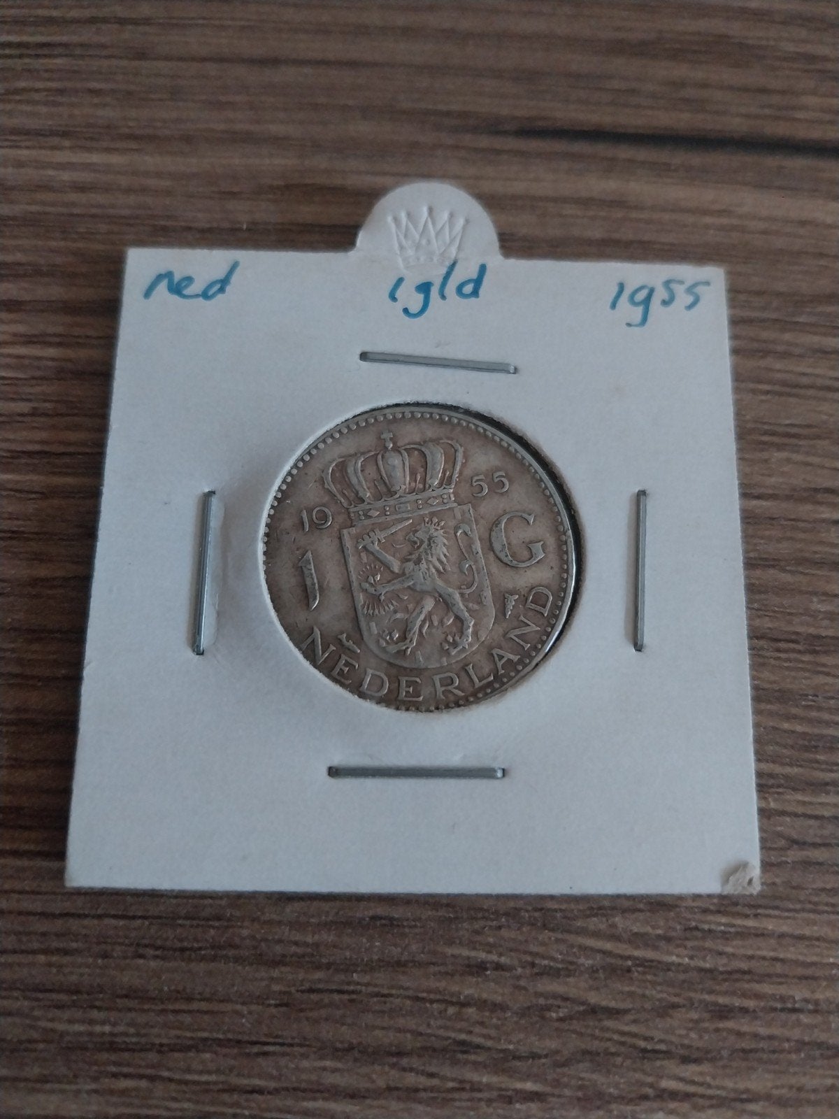 1 Gulden 1955 Koningin Juliana, 1 gulden, Koningin Juliana, Zilver, Ophalen of Verzenden