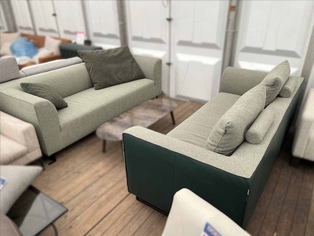 Freistil 123 banken set – showroommodel, Ophalen of Verzenden, Zo goed als nieuw, Leer