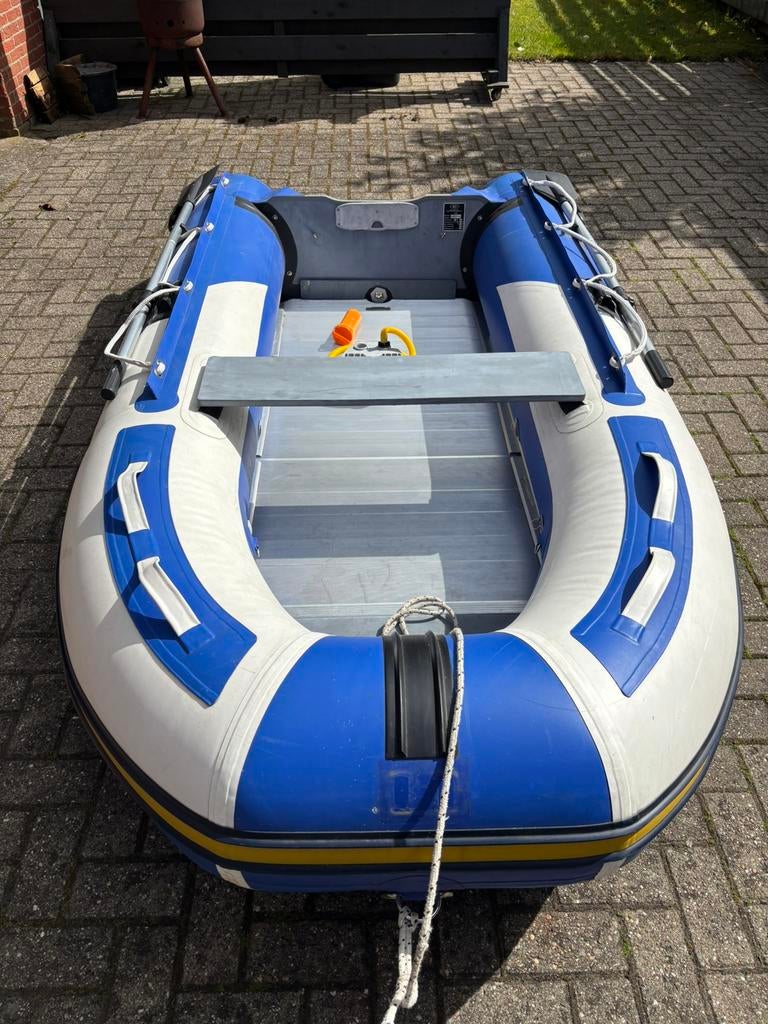 Rubberboot Hibo 3.00, Ophalen, Aluminium, Peddels, Zo goed als nieuw
