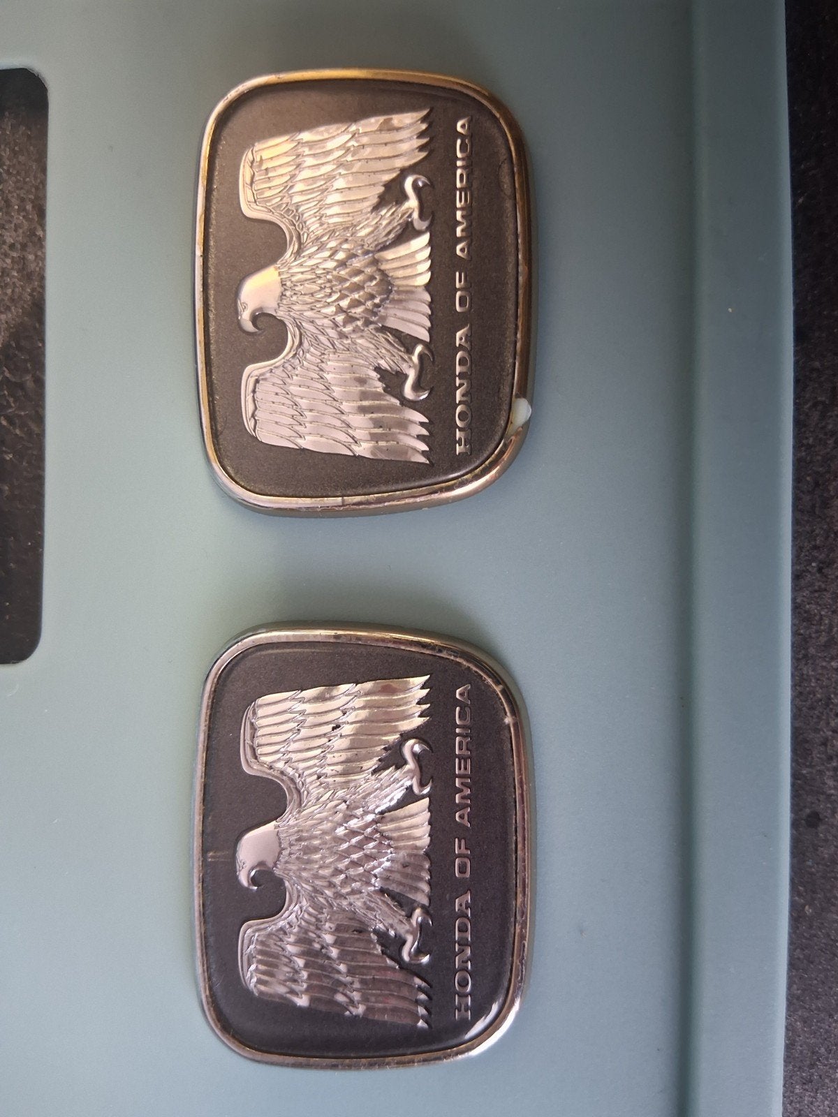 Honda of America Emblemen - Set van 2, Ophalen of Verzenden, Gebruikt, Honda