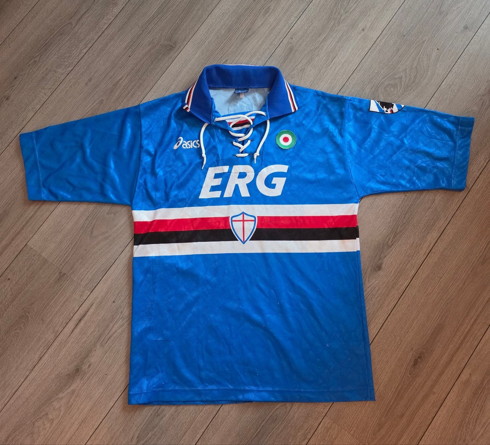 Sampdoria begin jaren 90, Maat L, Verzenden, Zo goed als nieuw, Shirt
