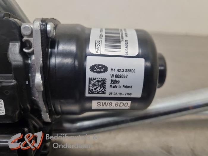 Ruitenwismotor + Mechaniek van een Ford Transit Custom, Gebruikt, -, -, Ophalen of Verzenden