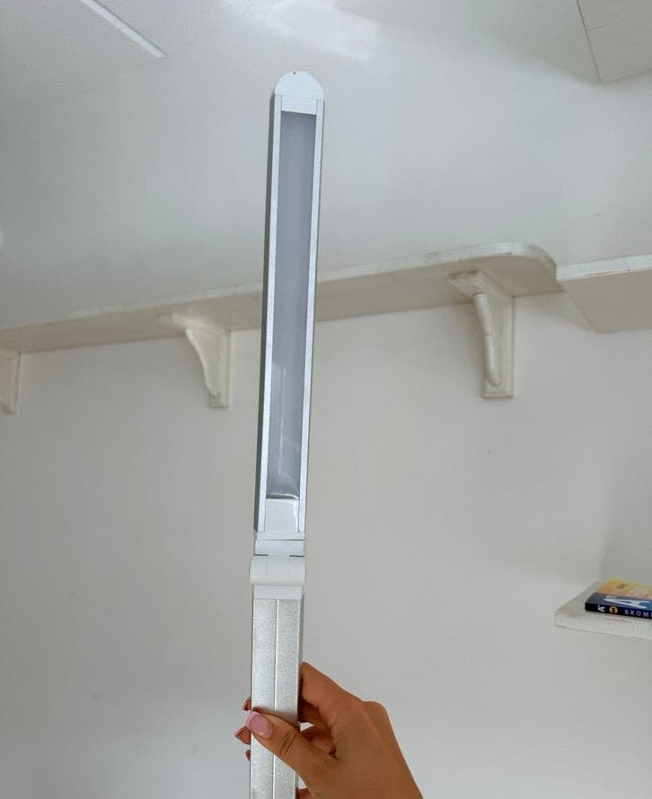 Aigostar LED Bureaulamp met Draadloos Opladen, Wit, Overige merken, Kunststof, Ophalen of Verzenden