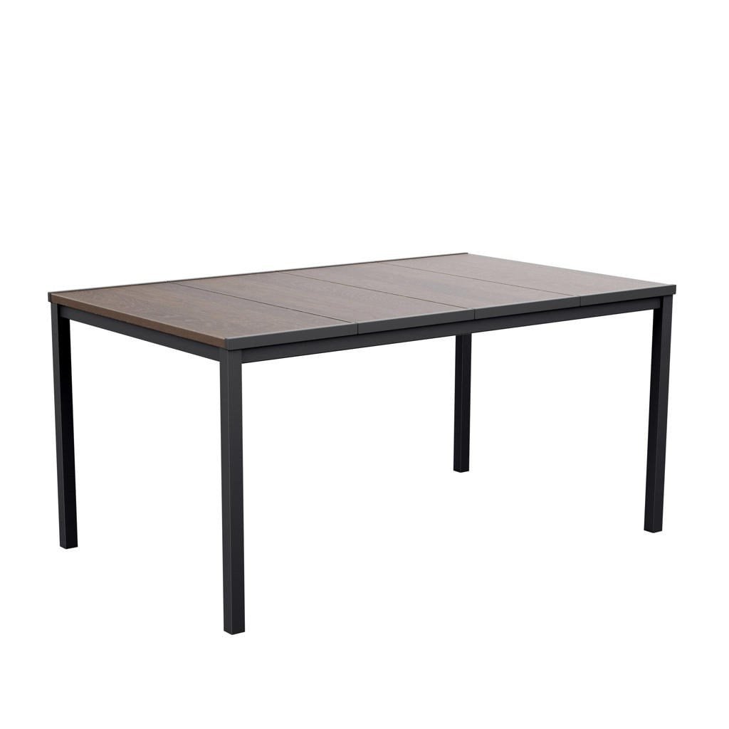 Tuintafel Keter Signature Porto Walnut 160 cm, Ophalen, Nieuw, 50 tot 100 cm, Vijf personen of meer