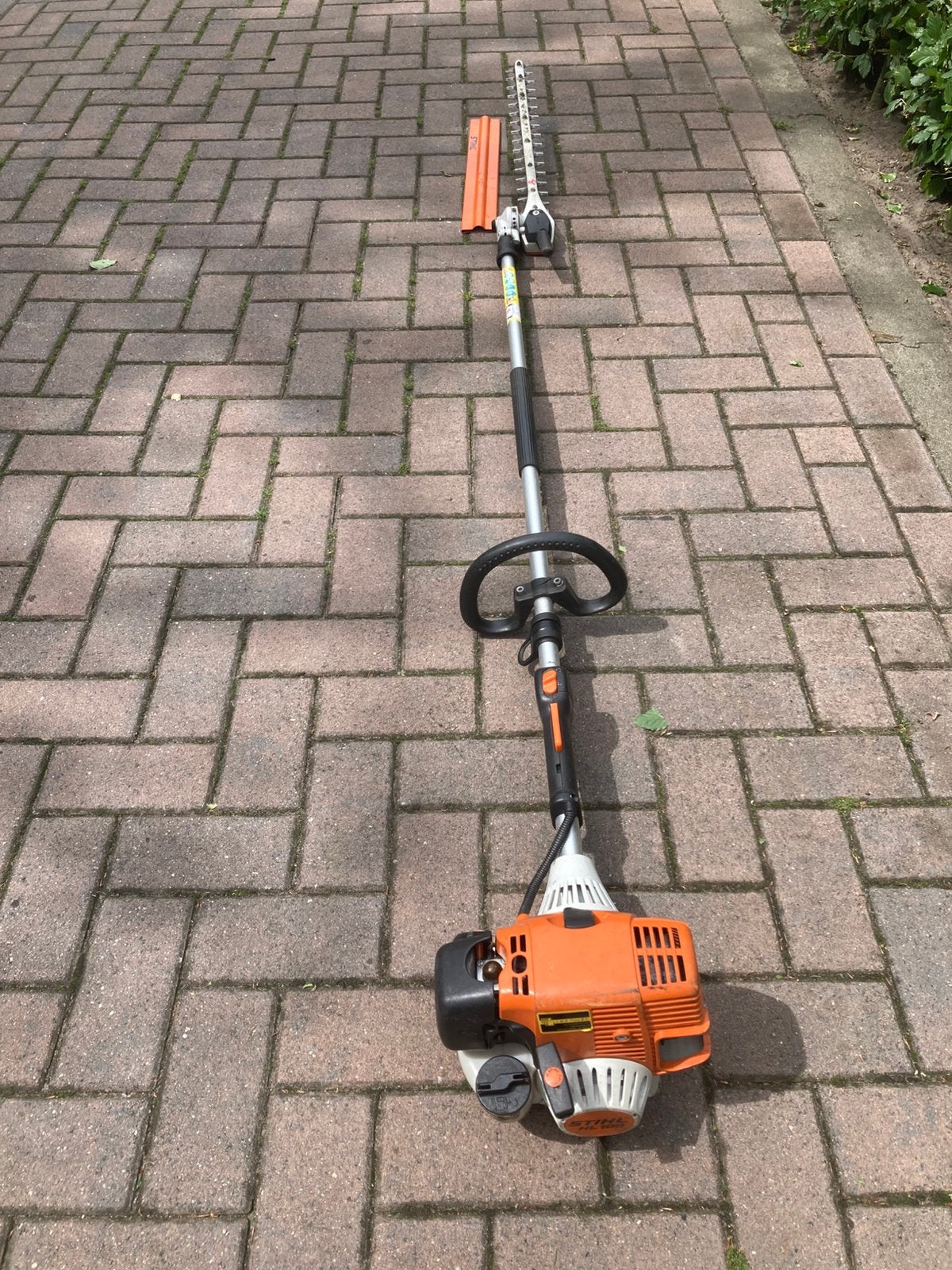 Stihl hl 100 stokheggenschaar, Tuin en Terras, Ophalen, Zo goed als nieuw, Benzine