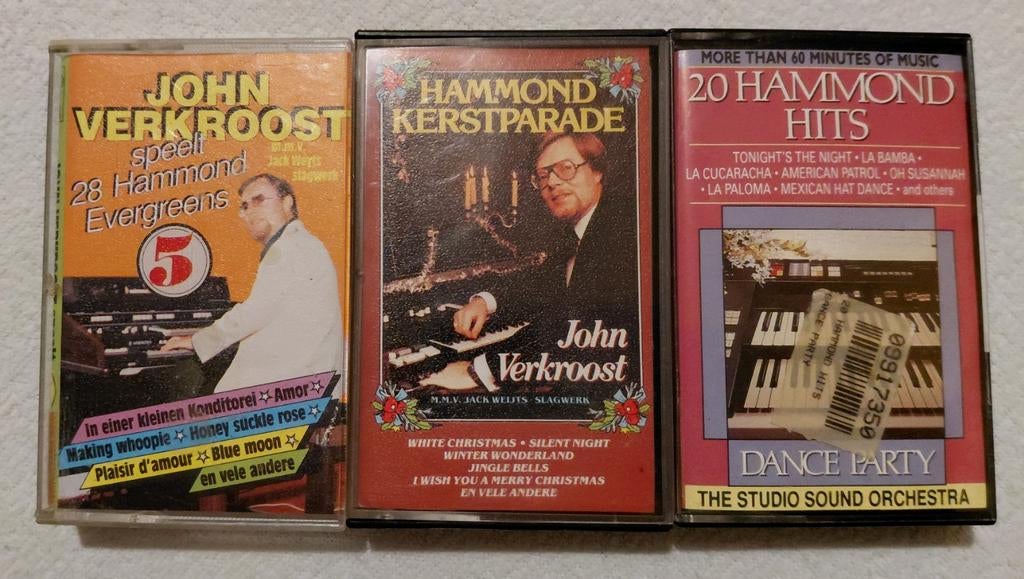 Hammond Hits Cassette kerst Parade hammond john verkroost, Cd's en Dvd's, Cassettebandjes, Gebruikt, 2 t/m 25 bandjes, Overige genres