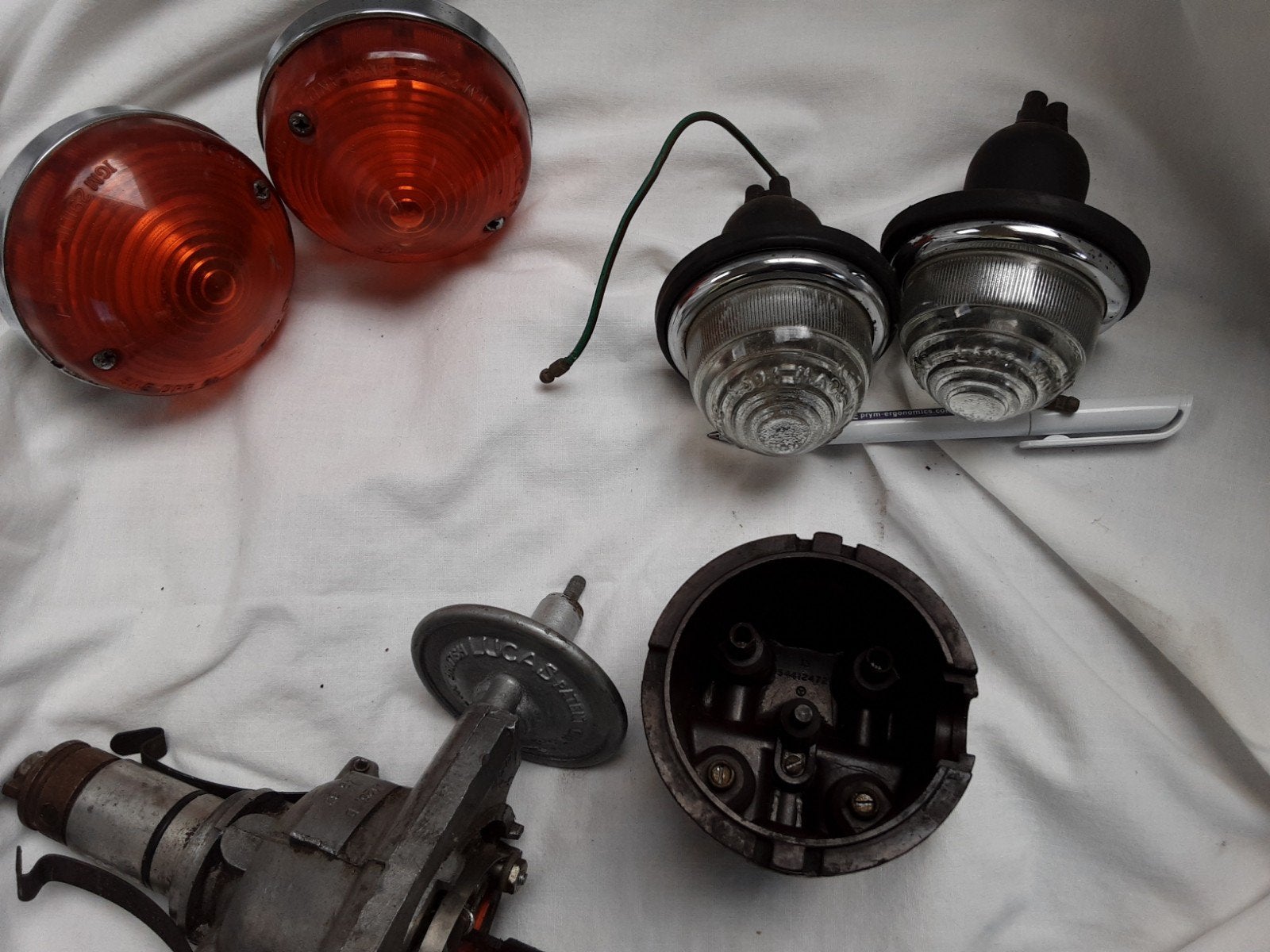 lucas verlichting, Ophalen of Verzenden, Gebruikt, Oldtimer onderdelen