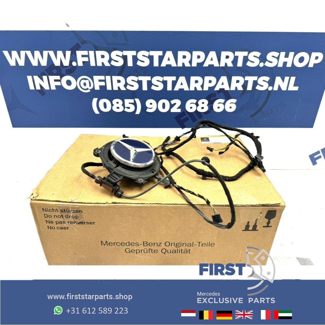 W238 ACHTERKLEP LOGO ACHTERUITRIJCAMERA MOTOR + HOUDER Merce, Gebruikt, -, Ophalen of Verzenden, -