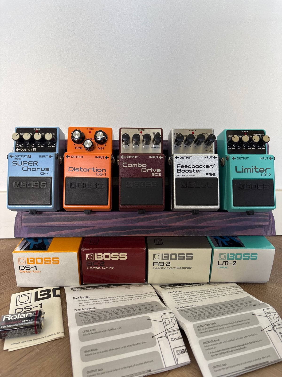 Boss Effecten: DS-1, CH-1, FB-2, Ophalen of Verzenden, Zo goed als nieuw, Chorus