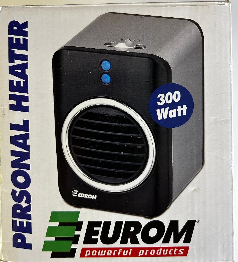 Eurom Personal (camping) Heater 300W, Ophalen of Verzenden, Zo goed als nieuw
