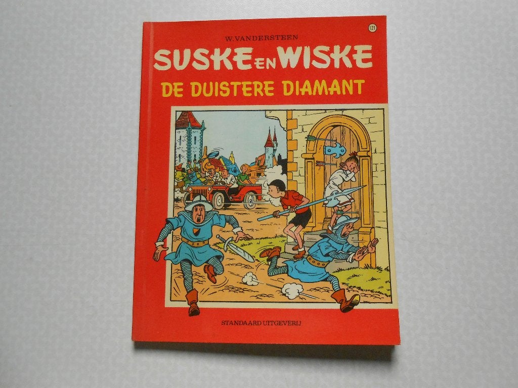 Suske en wiske 121 De duistere diamant 1971 1 ste druk., Boeken, Stripboeken, Willy Vandersteen, Eén stripboek, Nieuw, Ophalen of Verzenden