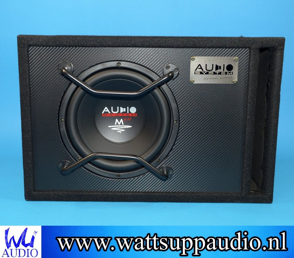 Audio System M10 EVO2 BR 10 inch subwoofer gepoort, Auto diversen, Autospeakers, Info@optimount.nl, Ophalen of Verzenden, Zo goed als nieuw