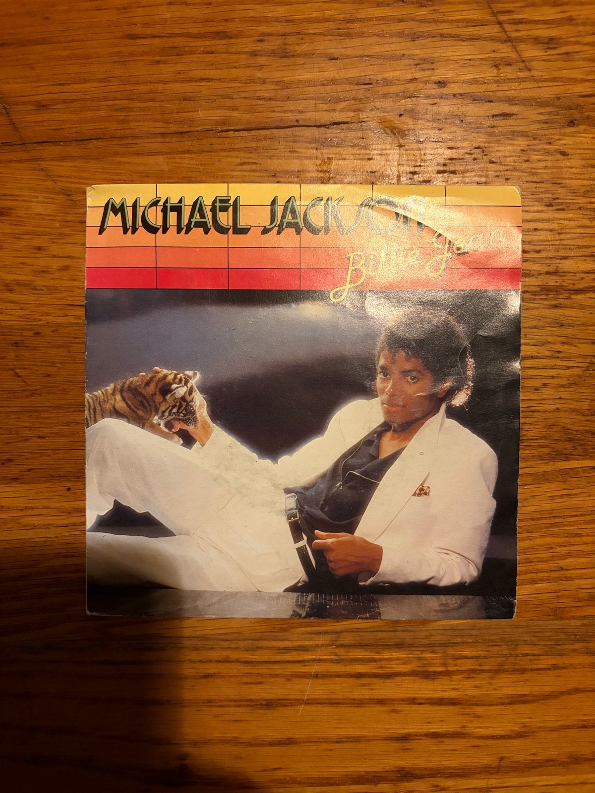 Michael Jackson - Billie Jean Single (7 inch), Cd's en Dvd's, Vinyl Singles, Gebruikt, Fotohoes, Single, 1980 - 1989, Pop, 7 inch