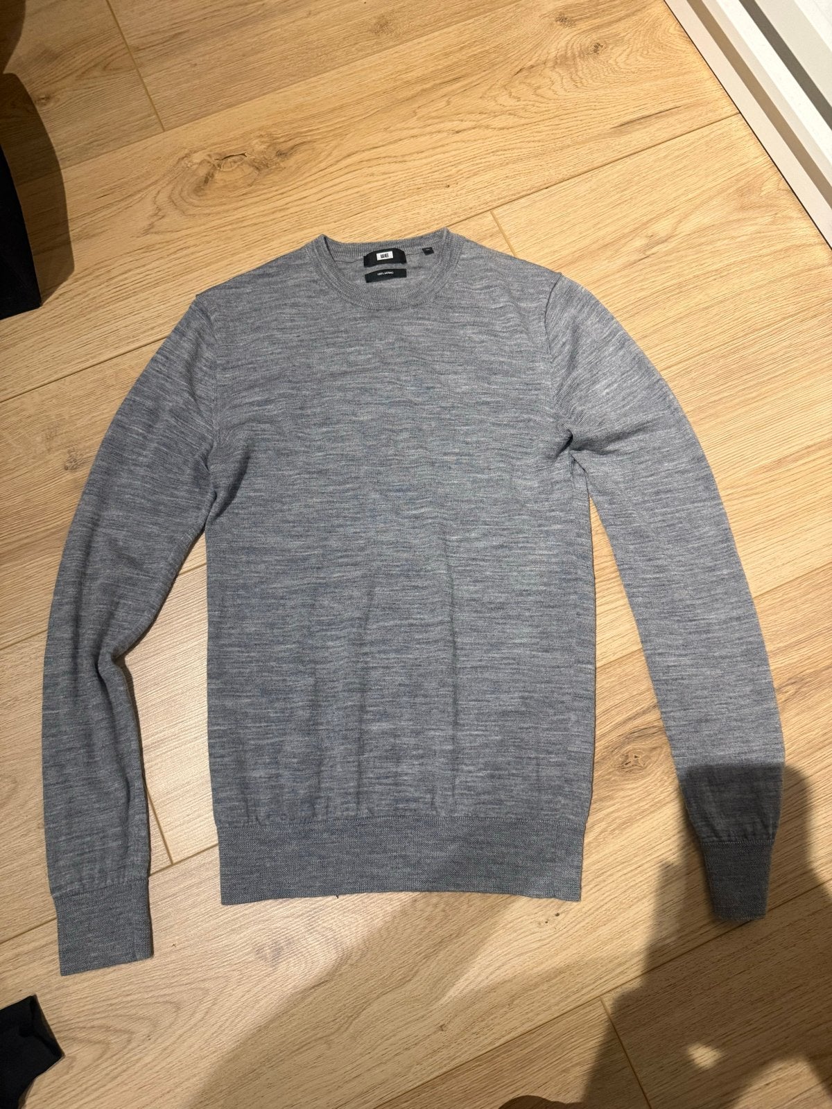 WE 100% Merino Wollen Trui - Grijs (XS), Ophalen of Verzenden, Zo goed als nieuw, Maat 46 (S) of kleiner, Grijs