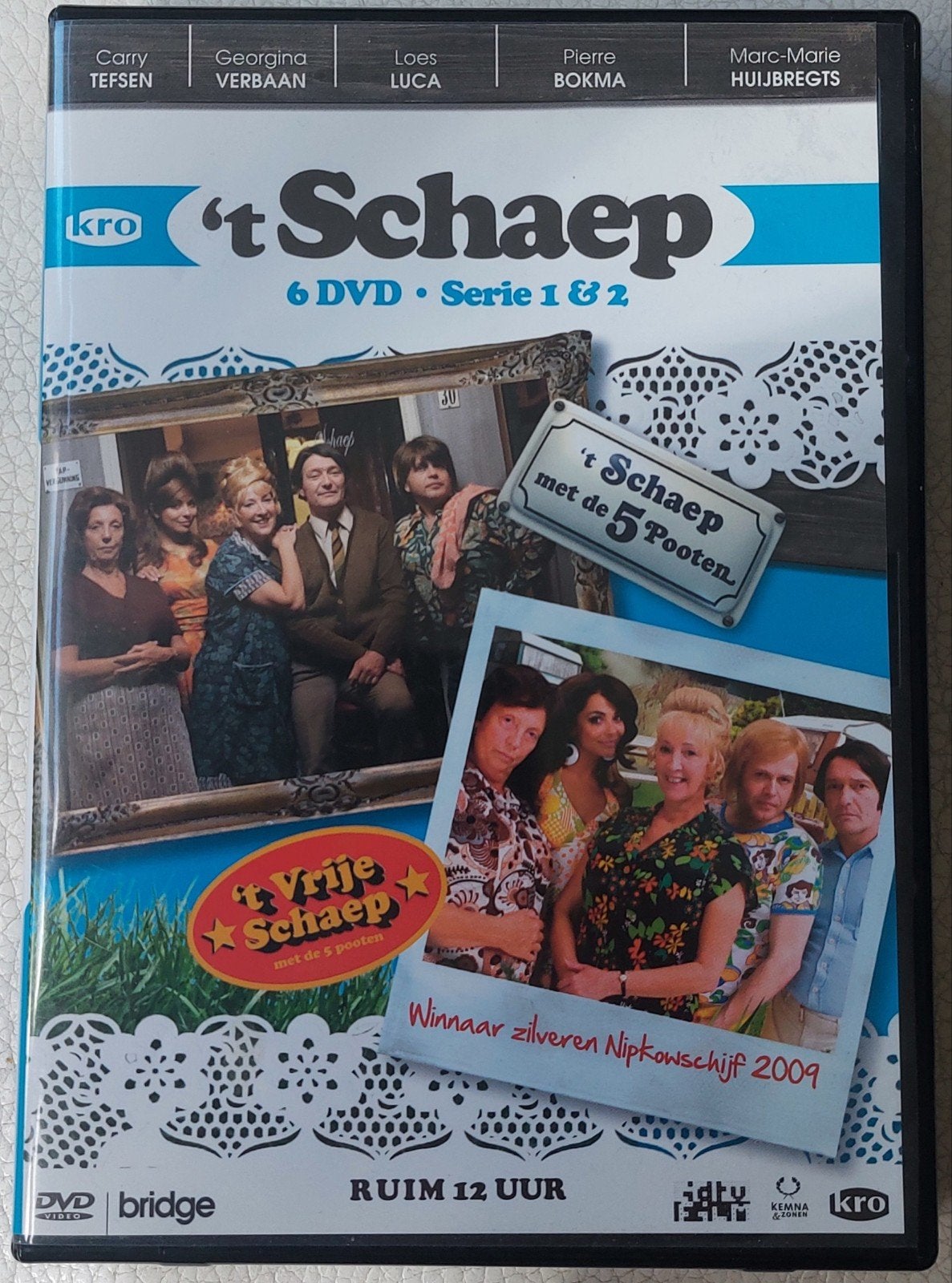 KRO 't Schaep: Serie 1 & 2 (6 DVD Boxset), Alle leeftijden, Ophalen of Verzenden, Gebruikt, Komedie