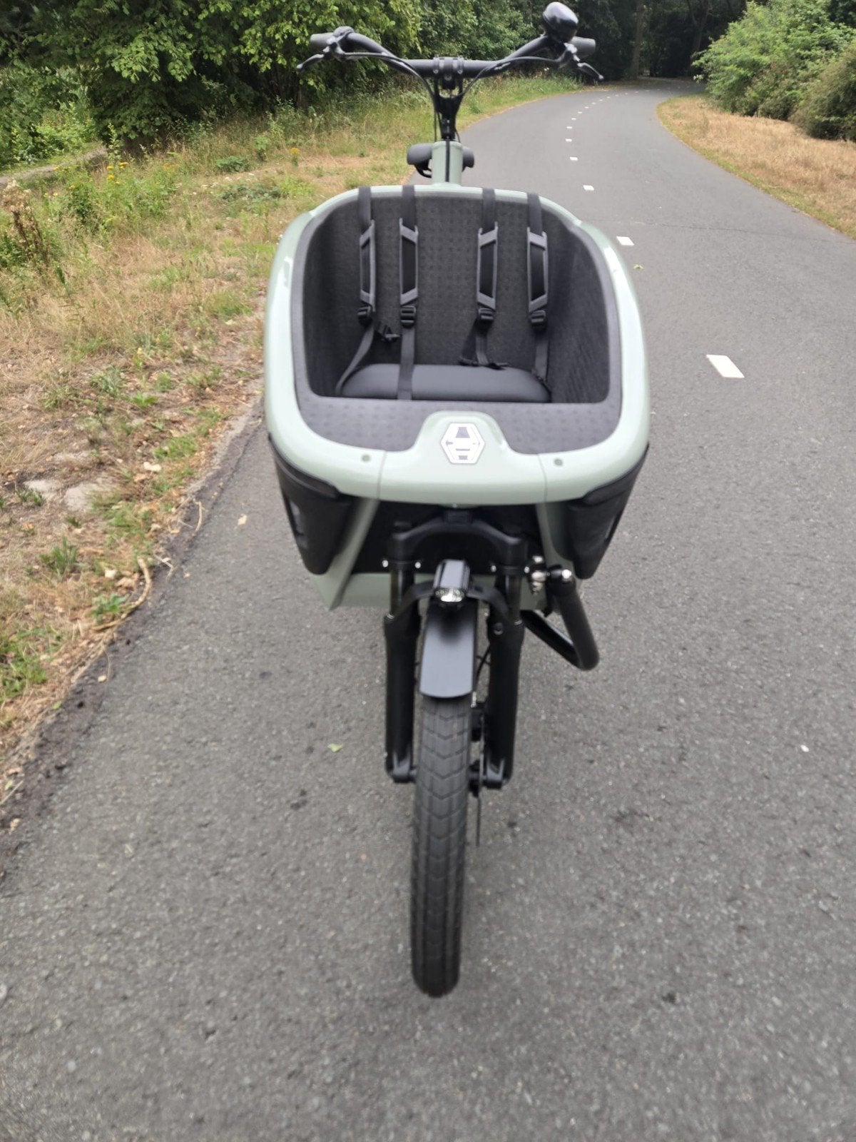 Urban Arrow Family Next met Alarm, Fietsen en Brommers, Fietsen | Bakfietsen, Zo goed als nieuw, Overige merken, 2 kinderen, Elektrisch