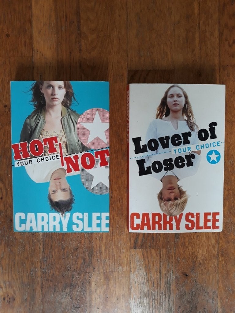   20/  LOVER OF LOSER   en  HOT / NOT  van Carry Slee  , Ophalen of Verzenden, Zo goed als nieuw