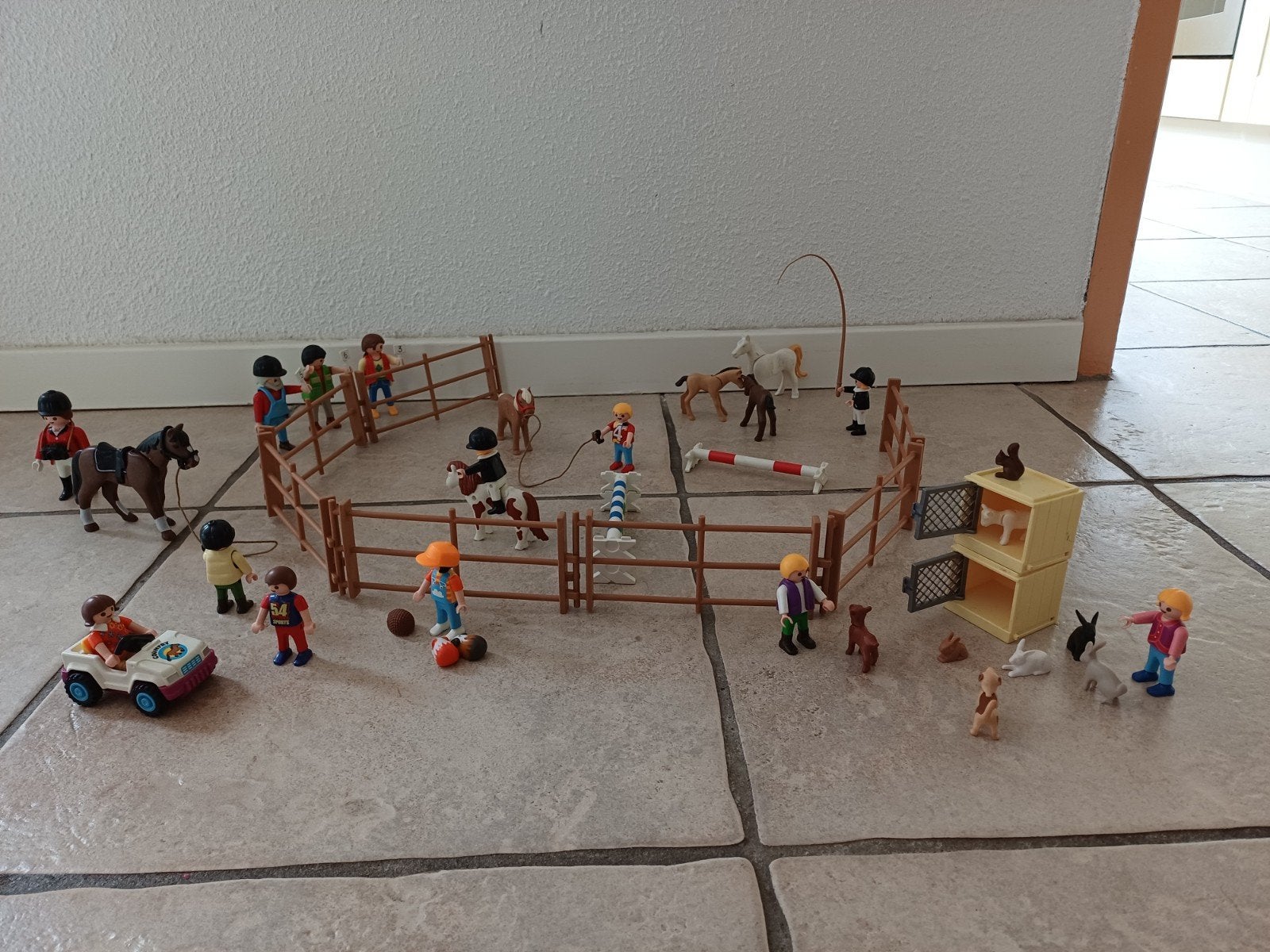 Playmobile manege, Ophalen of Verzenden, Zo goed als nieuw