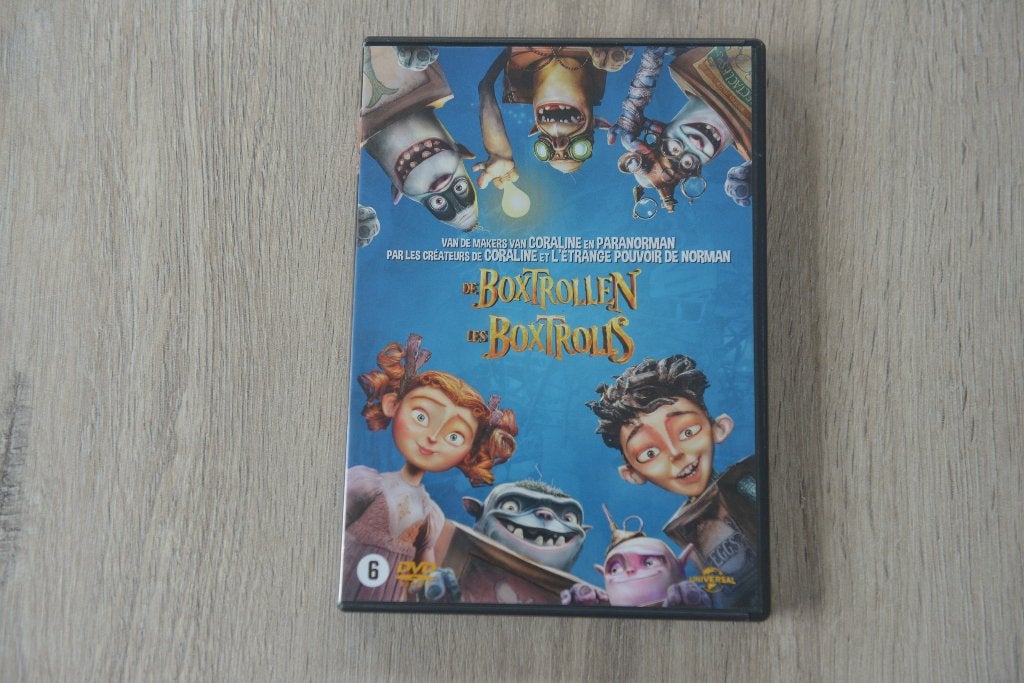 DE BOXTROLLEN van de makers van Coraline en Paranorman, Tekenfilm, Verzenden, Amerikaans, Zo goed als nieuw