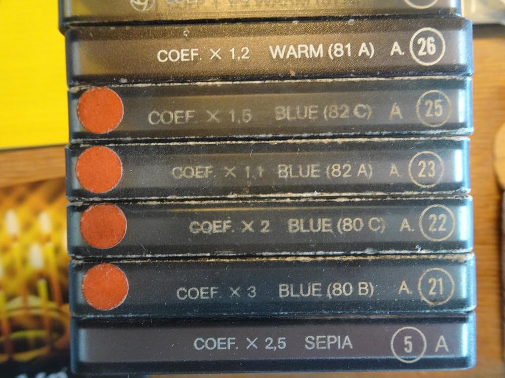 Diverse filters voor analoge fotografie - Cokin, Kodak, Lee, Audio, Tv en Foto, Fotografie | Filters, Gebruikt, Minder dan 50 mm