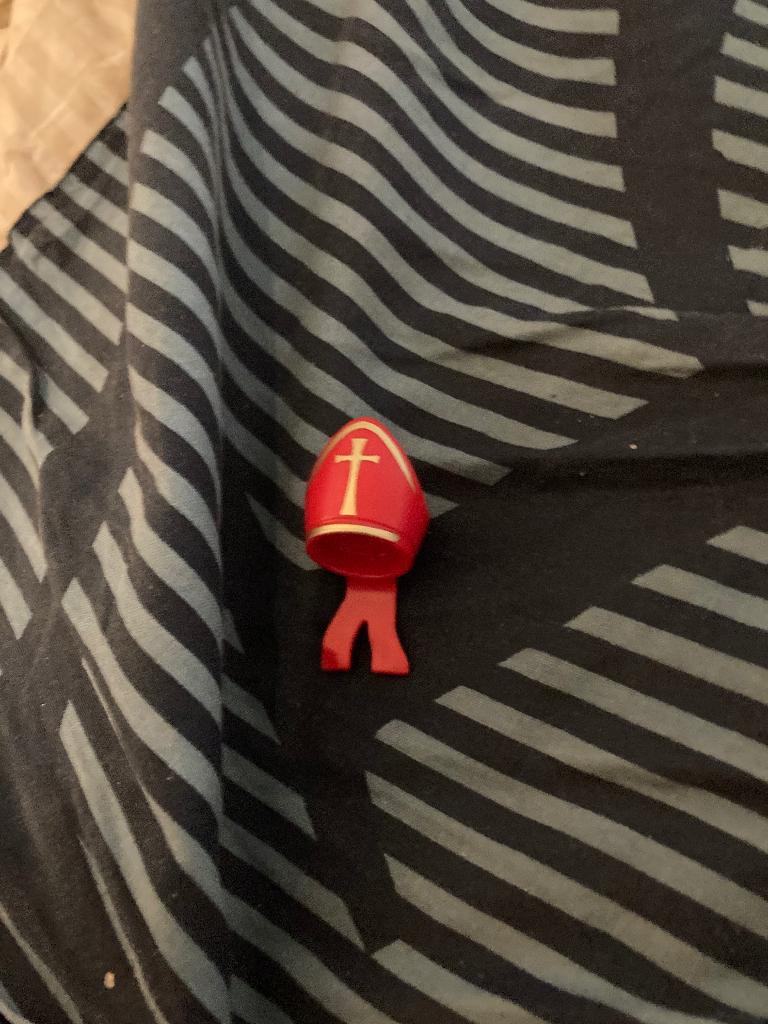 Playmobil mijter sinterklaas, Ophalen of Verzenden, Gebruikt