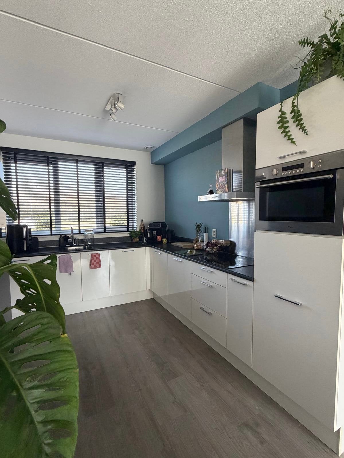 Complete witte keuken incl. Pelgrim apparatuur, Ophalen, Gebruikt, Wit, Hoekkeuken