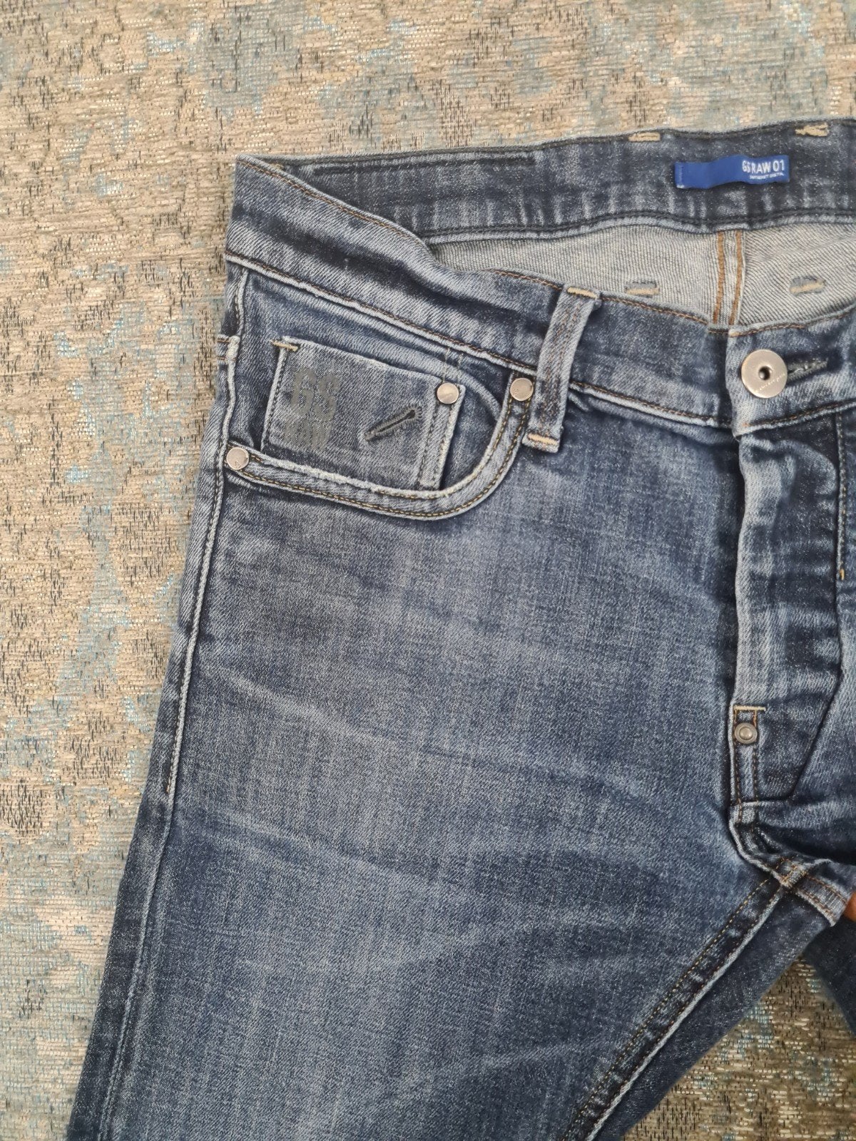 G-Star DEFEND Super Slim W32 L32 Skinny STRETCH Bronno3232, G-Star Raw, https://www.g-star.com/nl_nl/customer-service, W32 (confectie 46) of kleiner
