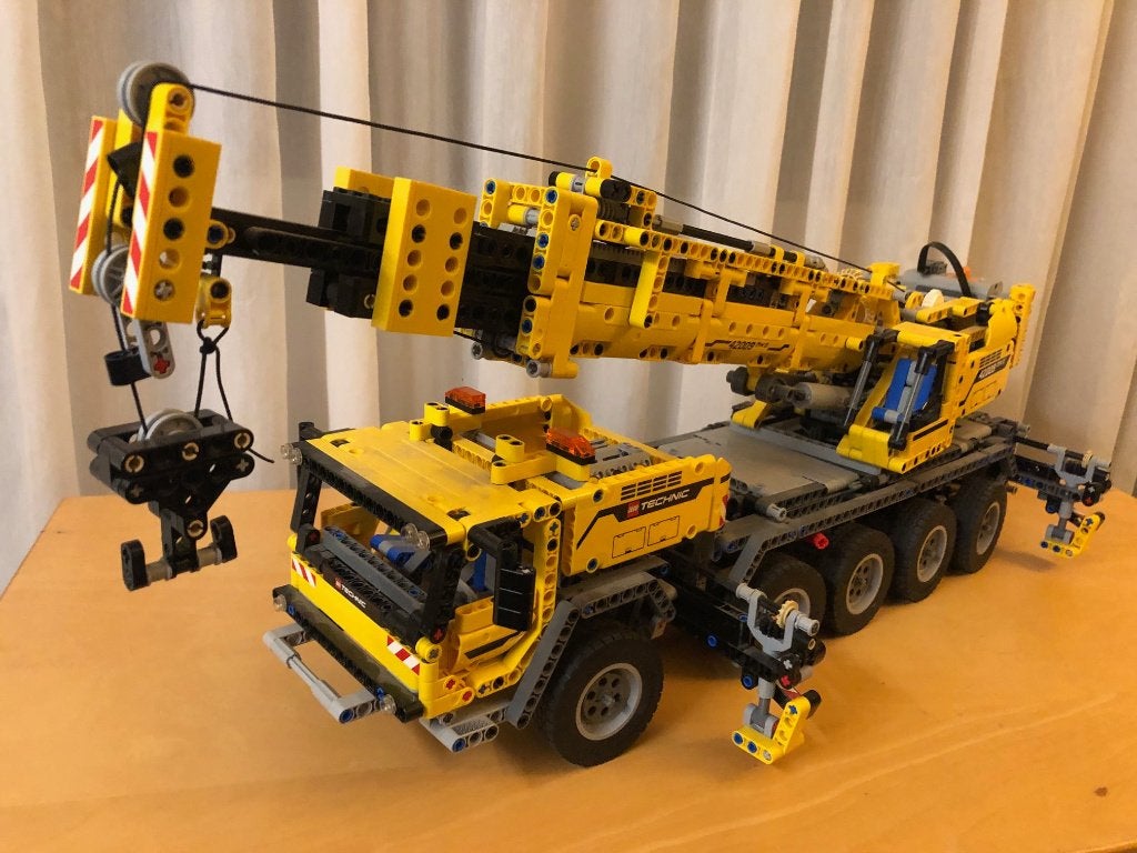 Lego Technic - 42009 - Mobiele kraan MK II, Kinderen en Baby's, Speelgoed | Duplo en Lego, Lego, Lego.com/service, Compleet, Ophalen of Verzenden