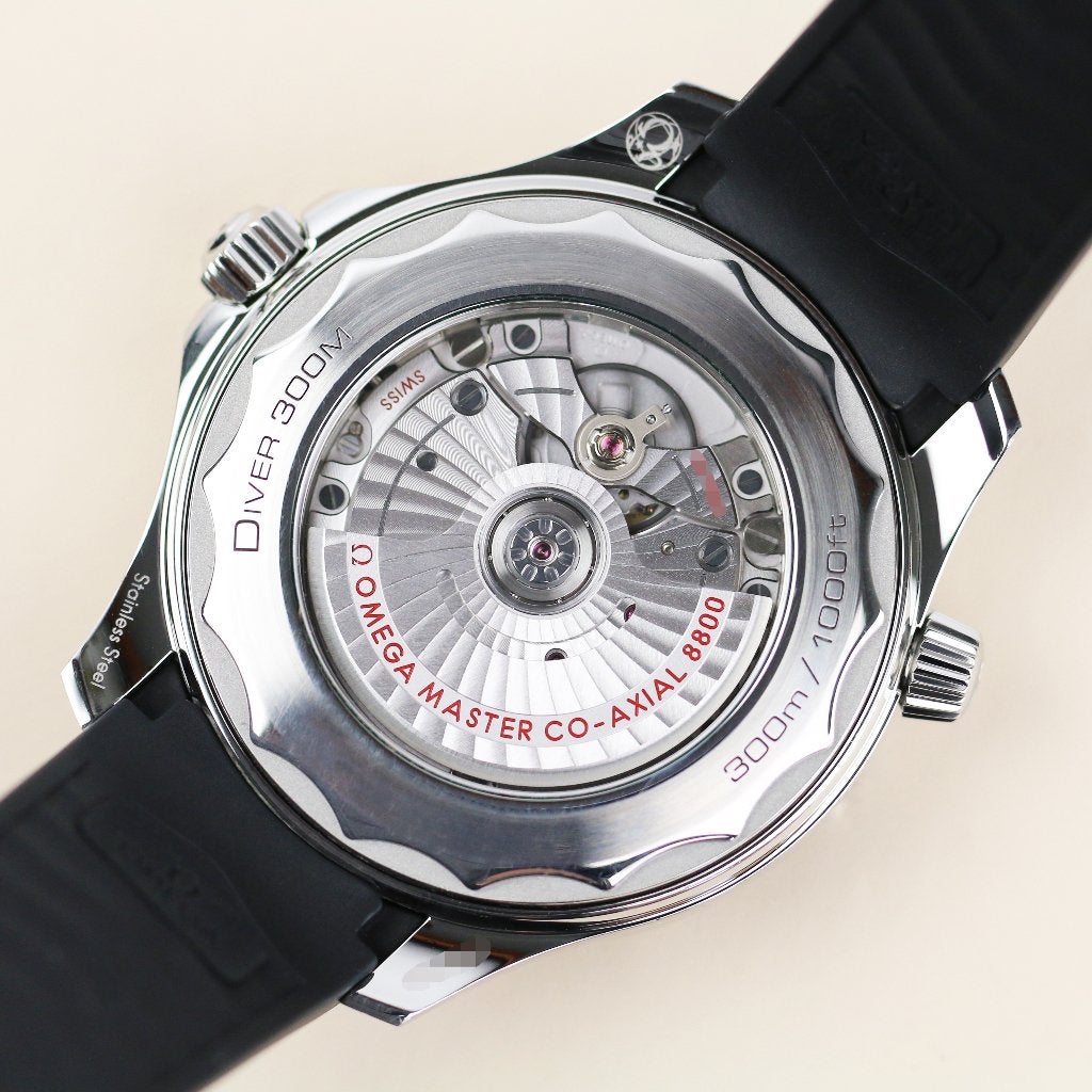 Omega Seamaster Diver 300m 42 (Zeer goed/ 2023), Staal, Staal, Polshorloge, Ophalen of Verzenden