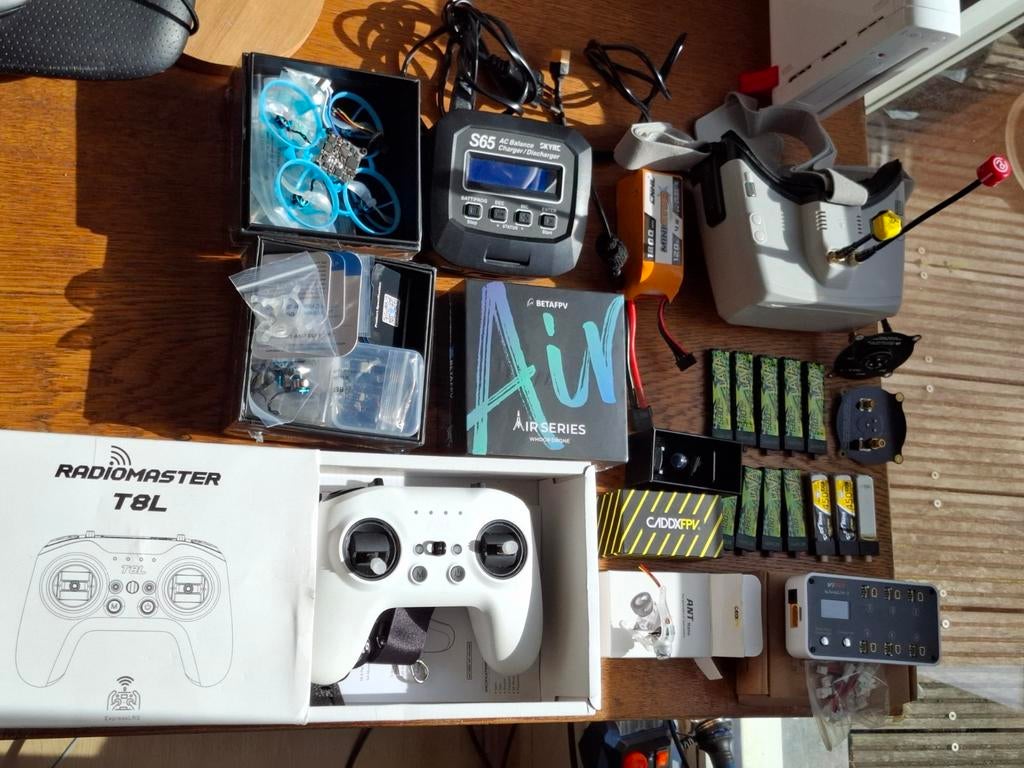 Ready to Fly Tiny Whoop Analog FPV complete set, Ophalen of Verzenden, Zo goed als nieuw