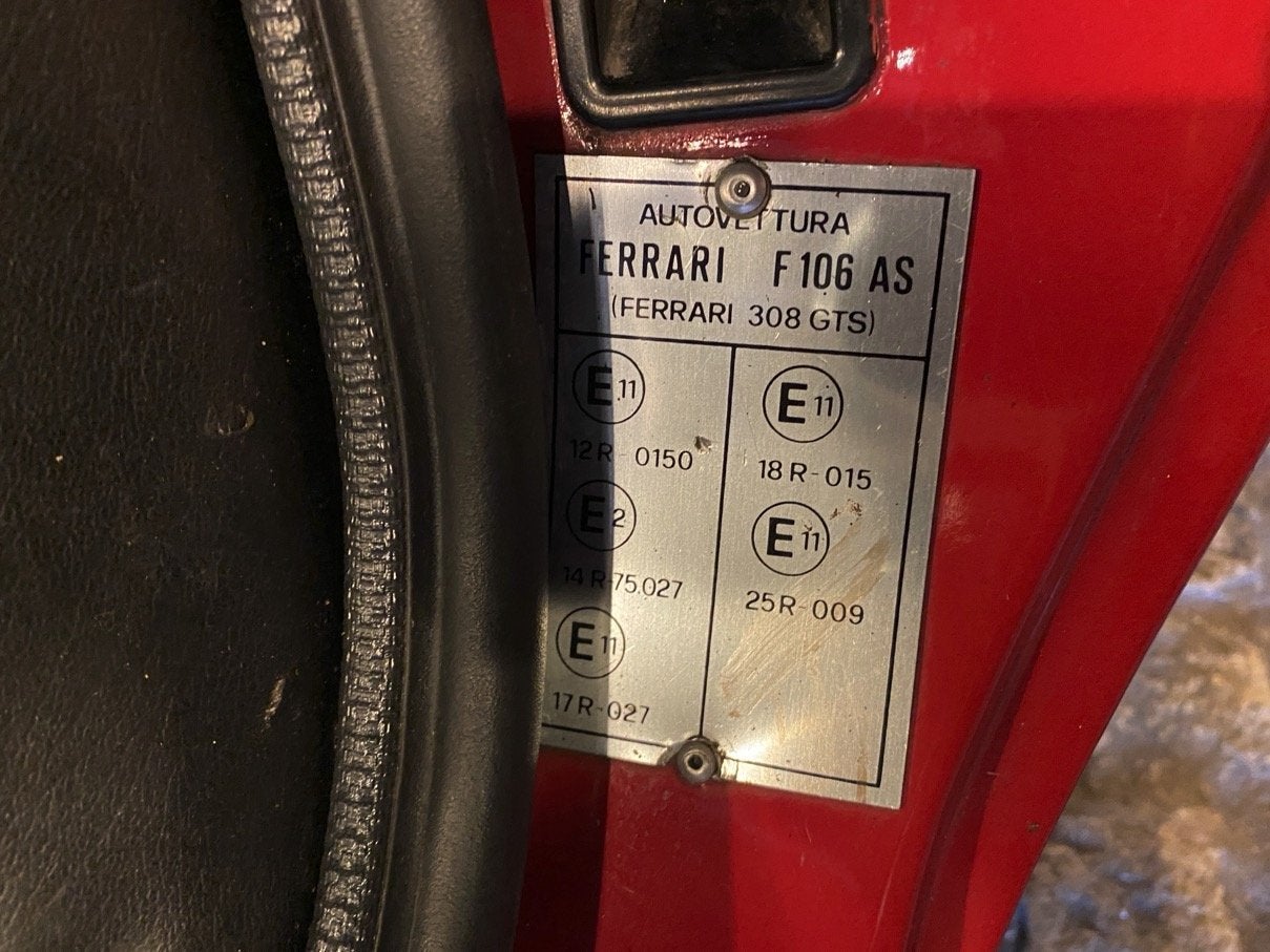 Ferrari 308 GTS - Mono scario - Targa (bj 1979), foto 11