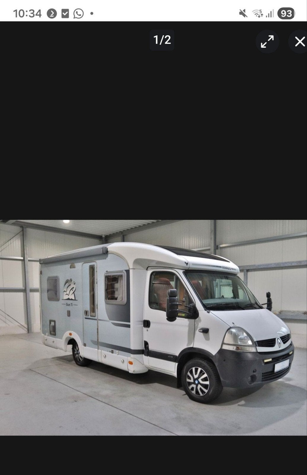 Gezocht knaus camper 600, Ophalen, Zo goed als nieuw