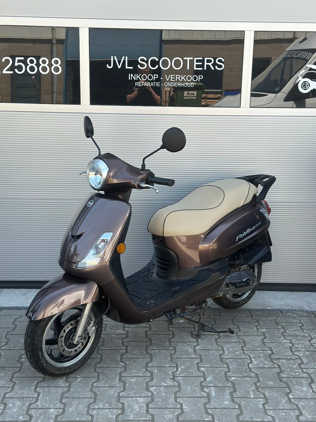 Sym Fiddle 2 50cc 4t 2017 Snor 3700km!, Ophalen, SYM, Overige typen, L