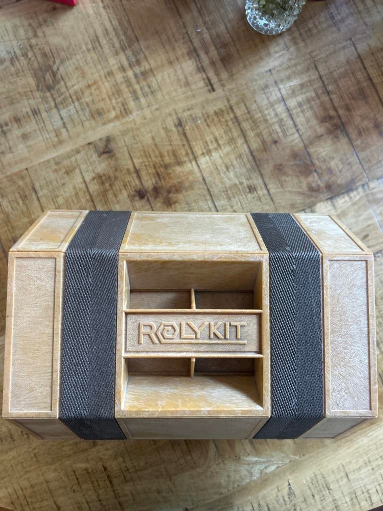 Vintage Rolykit opbergdoos - Handige organizer, Ophalen of Verzenden, Gebruikt