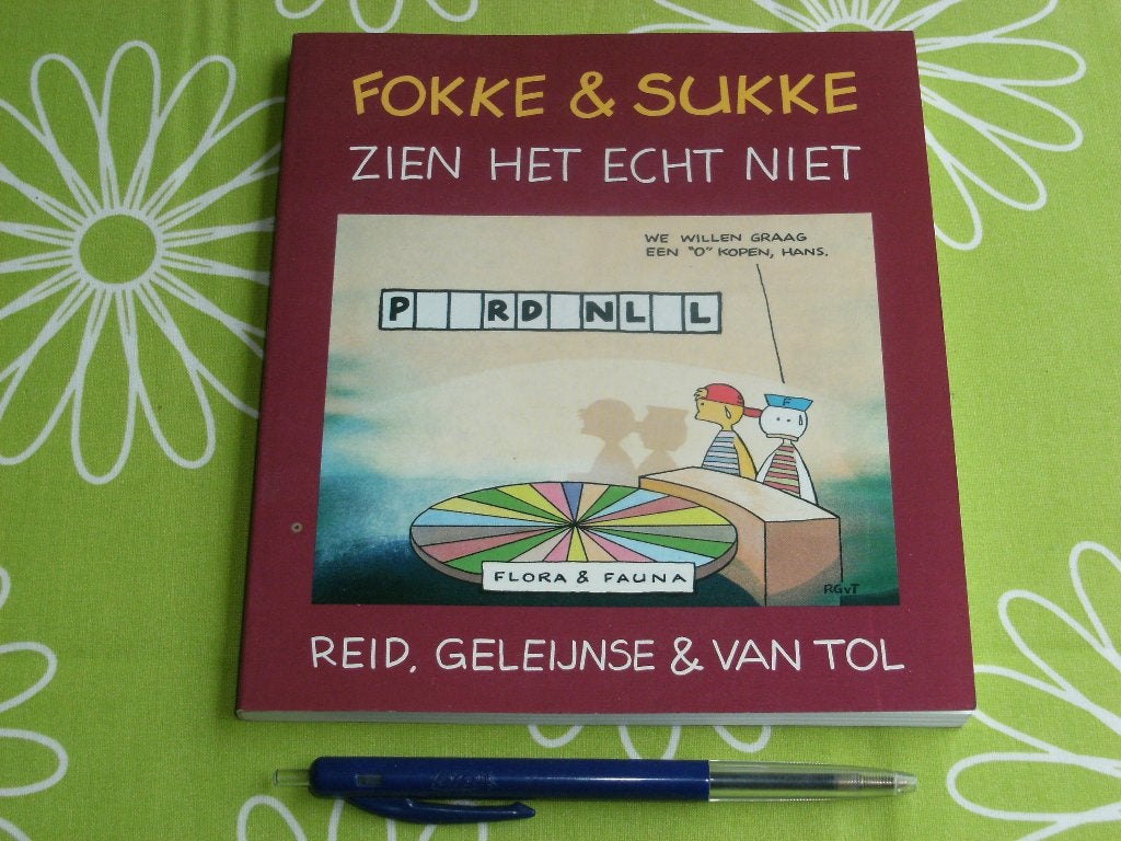 Fokke en Sukke zien het echt niet, Boeken, Humor, Cartoons, Ophalen of Verzenden, Zo goed als nieuw, Reid, Geleijnse & Van Tol