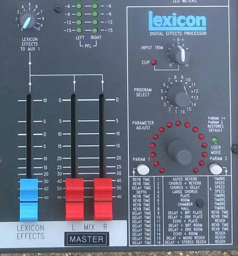 Soundcraft Powerstation 600 met Lexicon effect, Gebruikt, Souncdraft, Delay of Echo, Ophalen of Verzenden