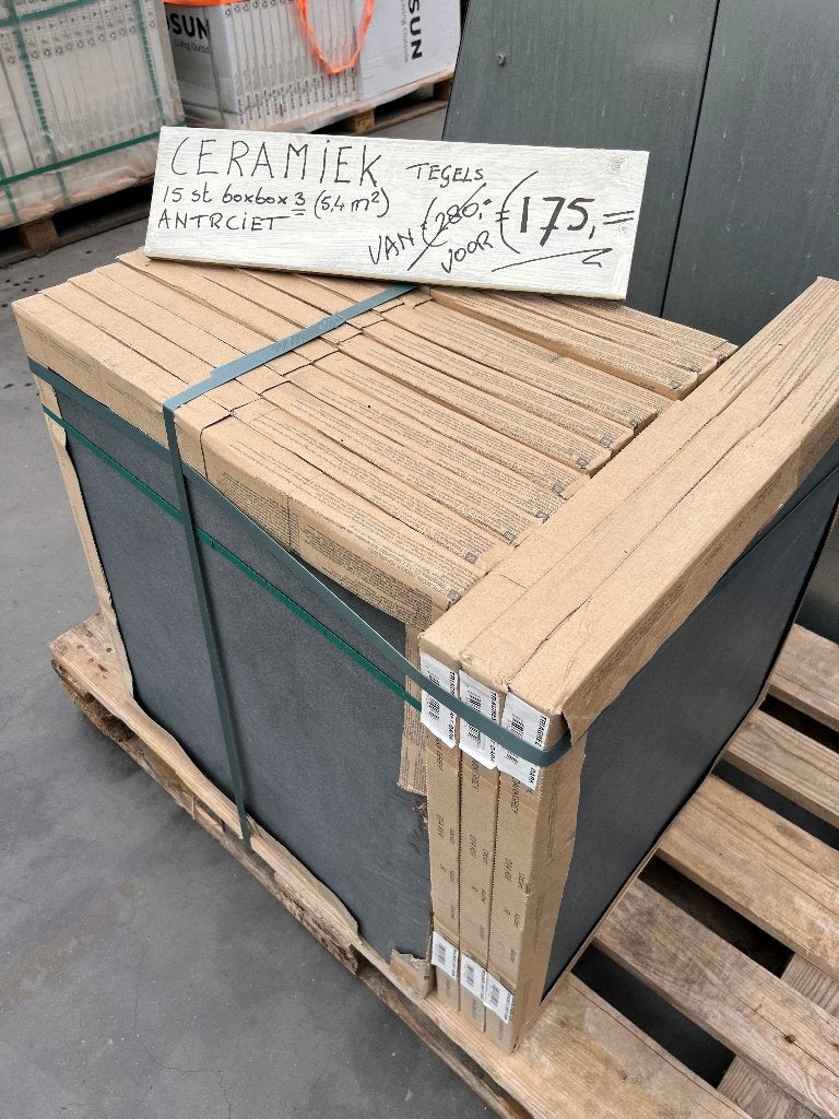 Keramische tegels, Tuin en Terras, Tegels en Klinkers, Ophalen, Keramiek, Nieuw, 5 tot 10 m²