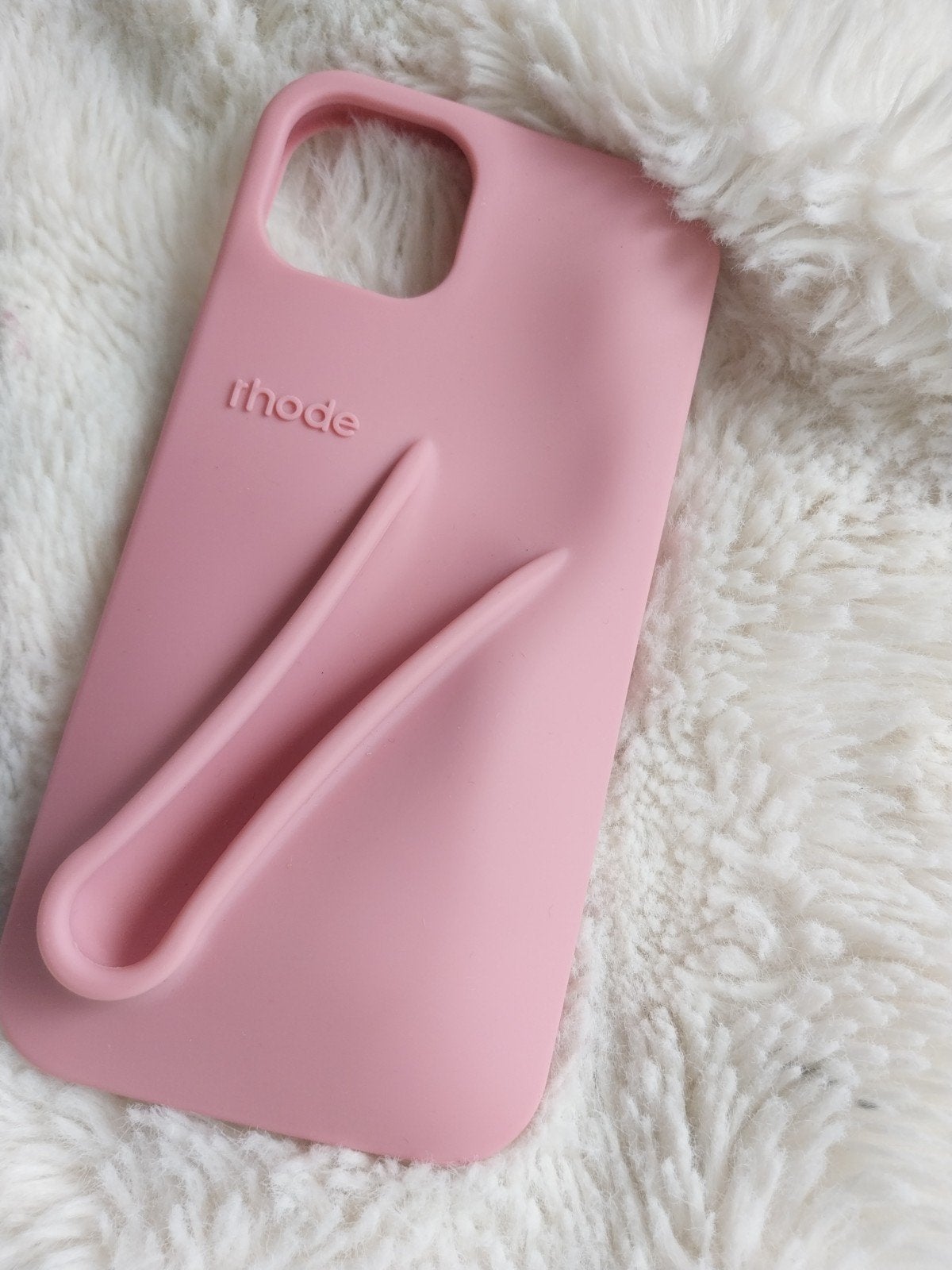 Rhode iPhone Hoesje - Roze iphone 15 plus, Hoesje of Tasje, Ophalen of Verzenden, Schokbestendig, Rhode
