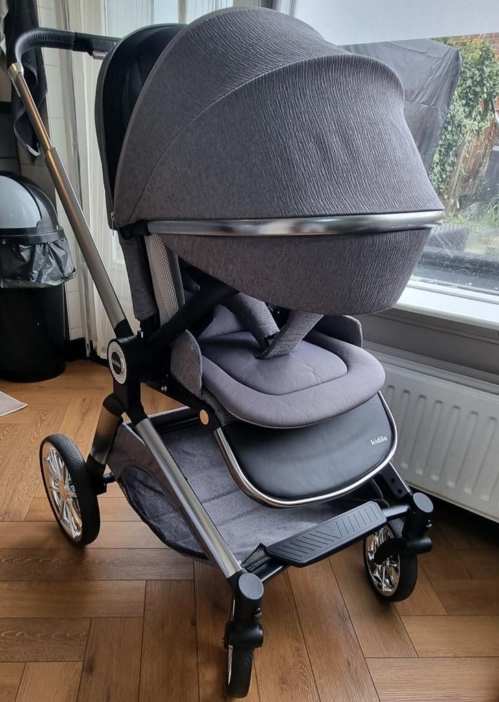 KIDILO Kinderwagen multifunctioneel (zo goed als nieuw), Zo goed als nieuw, Kinderwagen, Overige merken, Verstelbare duwstang