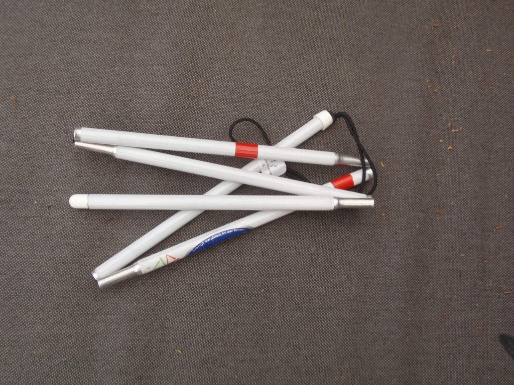 inklapbare blinde taststok, Diversen, Ophalen of Verzenden, Zo goed als nieuw