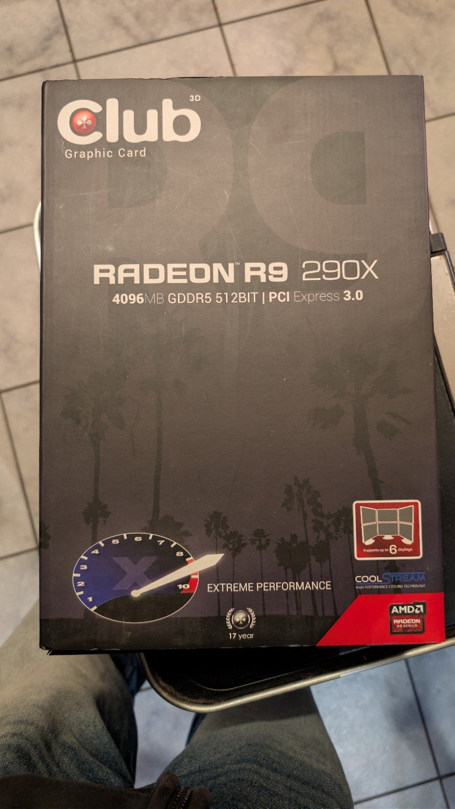 Radeon R9 290X 4GB GDDR5 Videokaart, Computers en Software, Videokaarten, Ophalen, PCI-Express 3, Gebruikt, AMD