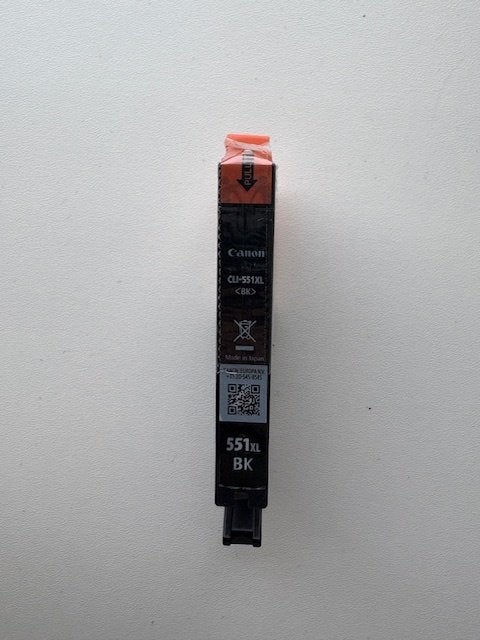 Nieuw: Canon (origineel) Inktcartridge 551XL-BK, Computers en Software, Printerbenodigdheden, Ophalen of Verzenden, Nieuw, Cartridge