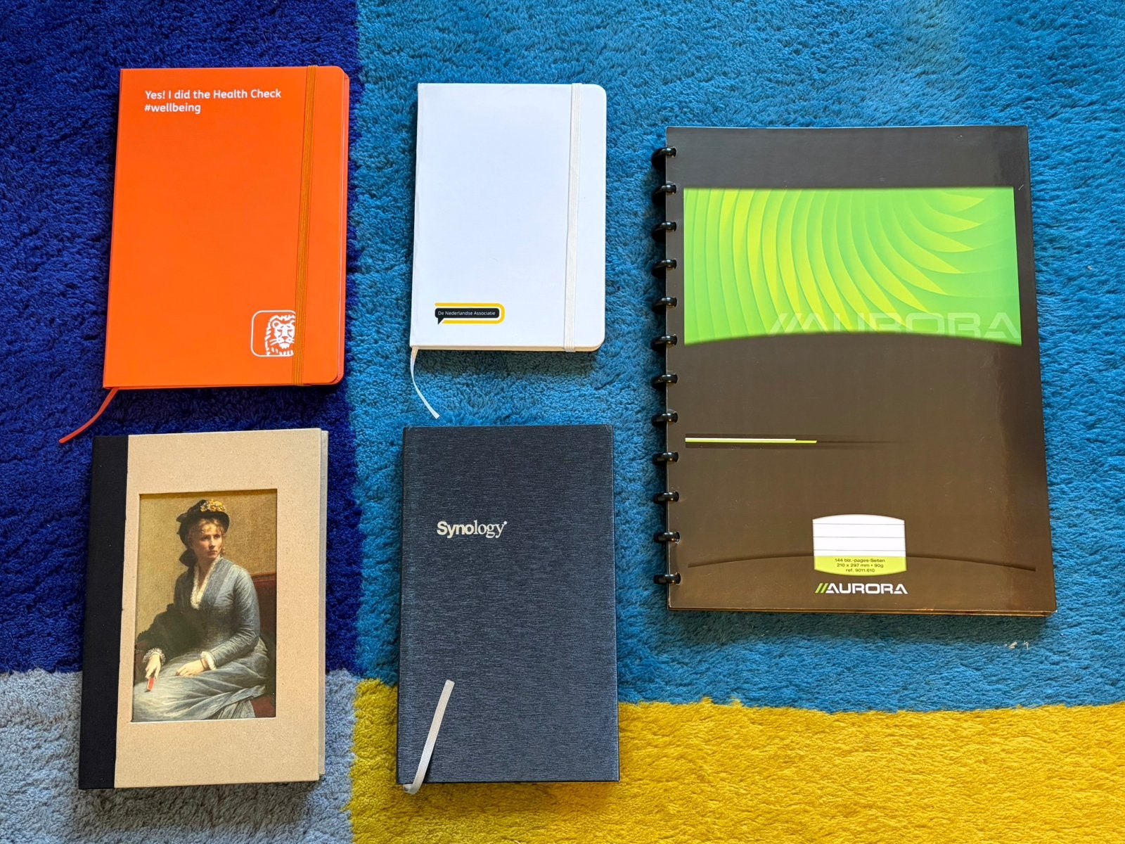 5 schriften/ notitieboeken (€0,75 per stuk), Diversen, Ophalen of Verzenden, Zo goed als nieuw