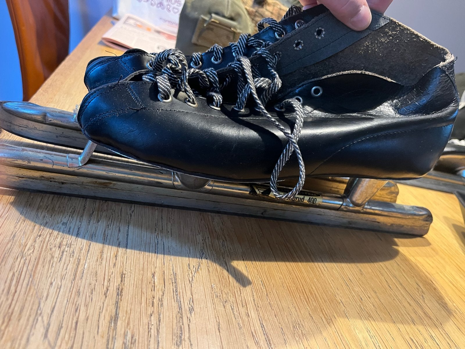 Ballangrud 400 Noren schaatsen - Maat 45 - hoge noren, Sport en Fitness, Ophalen of Verzenden, Gebruikt, Noren, Overige merken