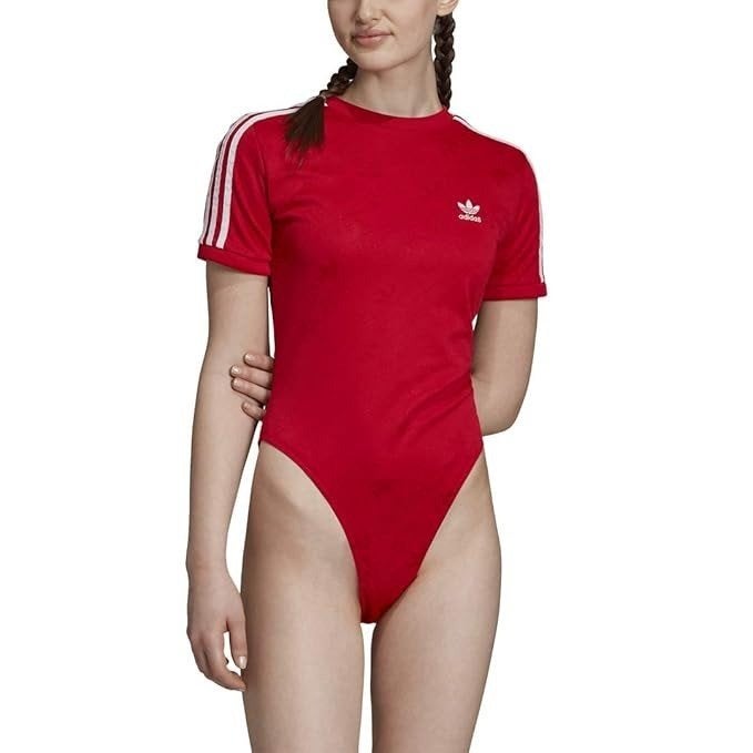 Adidas Superstar Body, Rood, maat D38, Maat 38/40 (M), Fitness of Aerobics, Gedragen, Rood