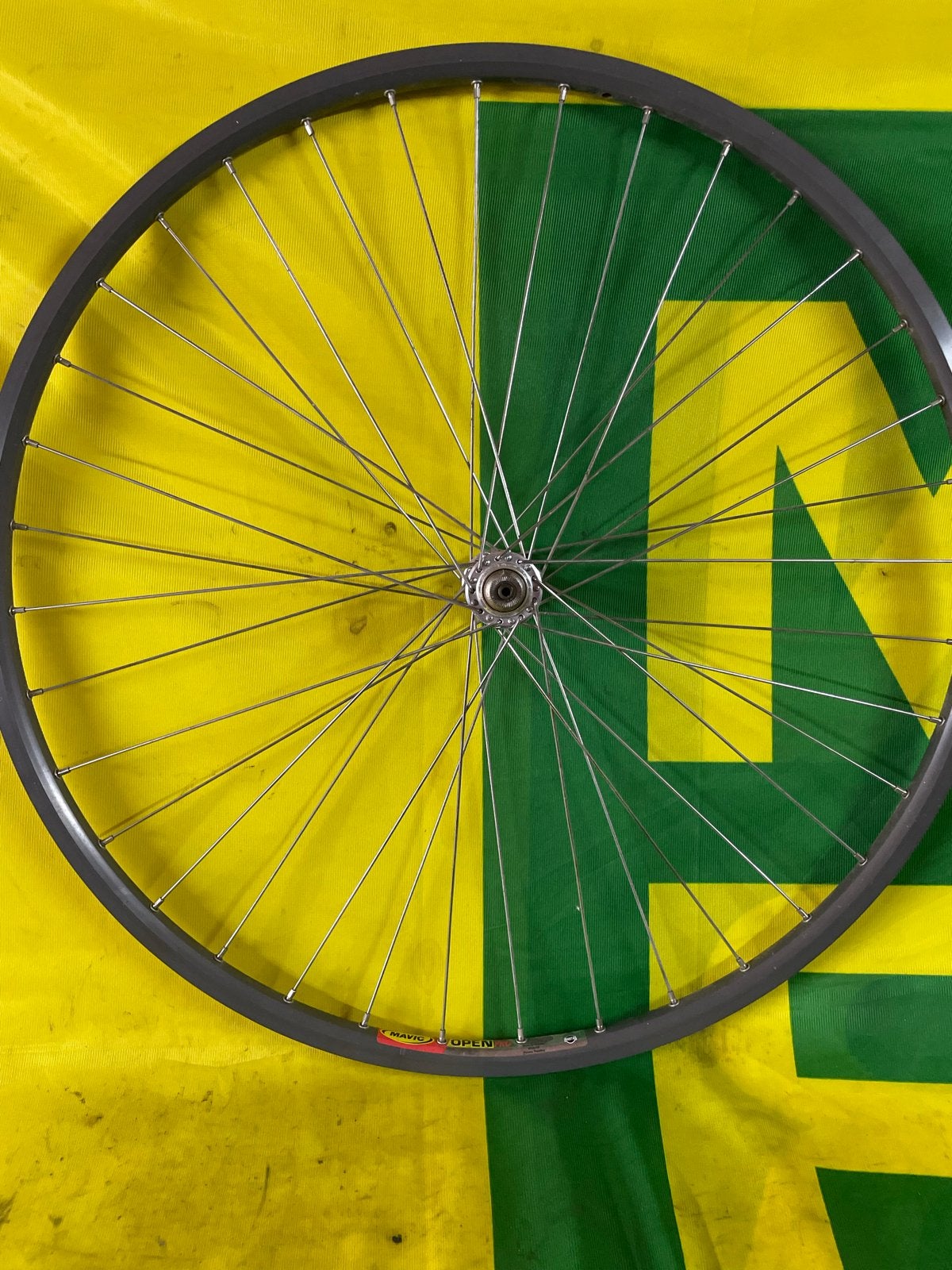 Mavic Open Pro wiel met Ultegra naaf nieuwstaat racefiets, Wiel, Gebruikt, Ophalen of Verzenden, Aluminium