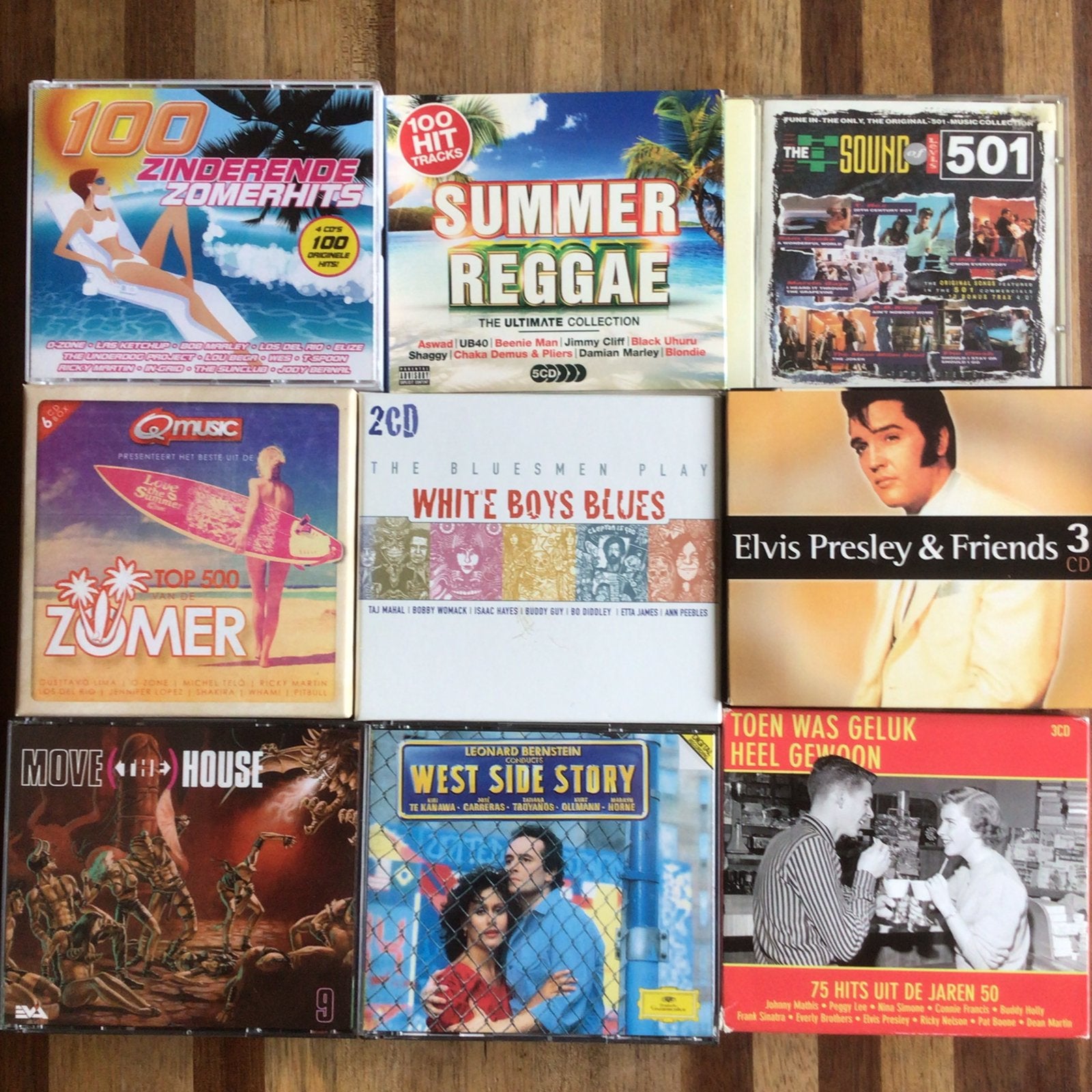 26 verzamel cd’s en cd-boxen - Totaal 64 schijfjes, Ophalen of Verzenden, Zo goed als nieuw